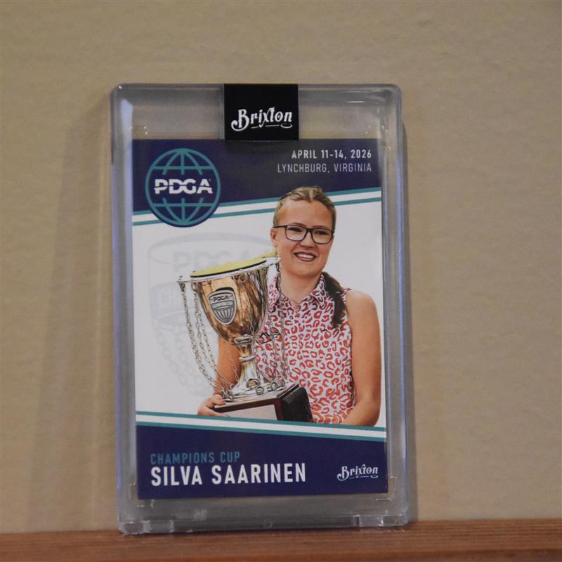 Limited Edition Champions Cup Super-Flex Zone and Brixton Card Set Silva Saarinen