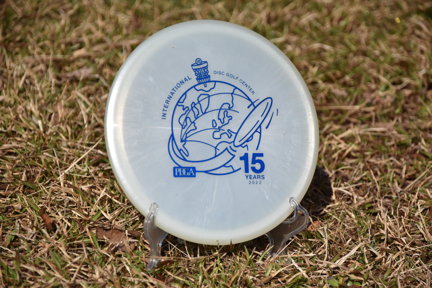 Discraft Cryztal Buzzz - IDGC 15 Year Stamp