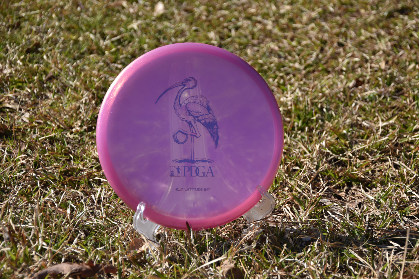 Latitude 64 Glimmer Pure - PDGA Stork Stamp