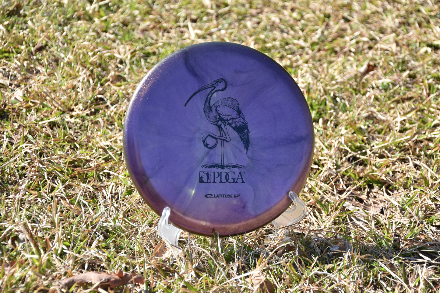 Latitude 64 Glimmer Pure - PDGA Stork Stamp