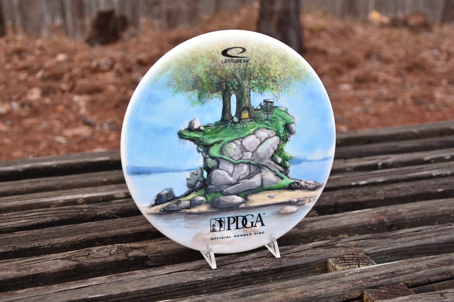 Latitude 64 Gold Line Compass - PDGA Member Disc