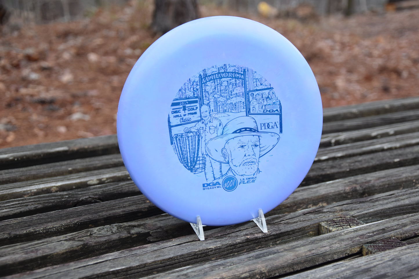 DGA L.E. Swirly Flex Steady BL - Steady Ed Headrick Stamp