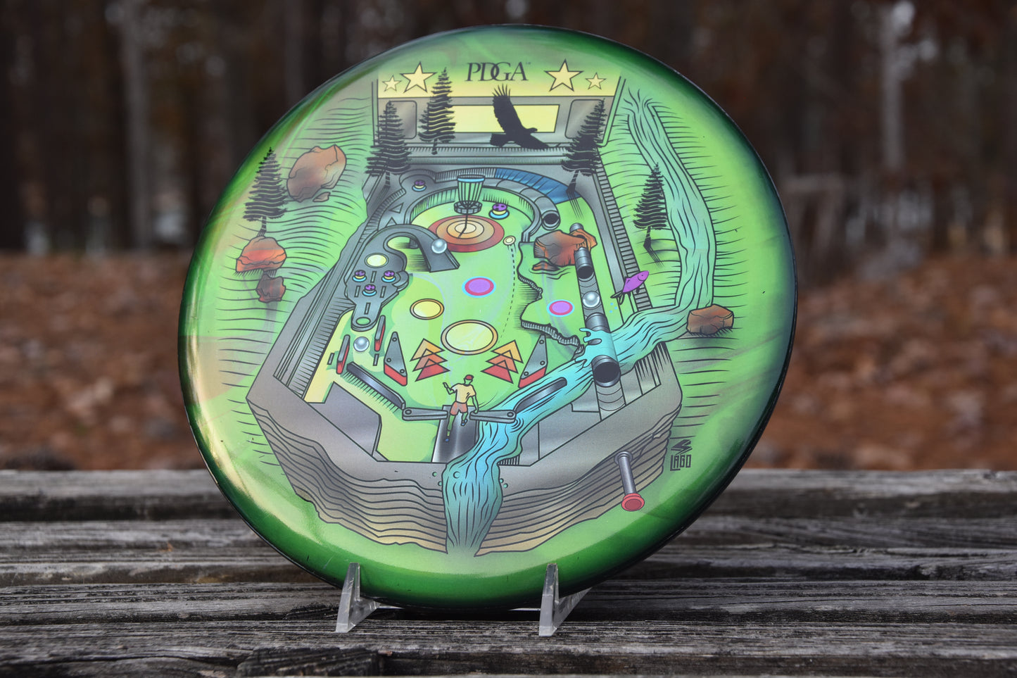 Discraft Full Foil ESP Buzzz - PDGA Pinball