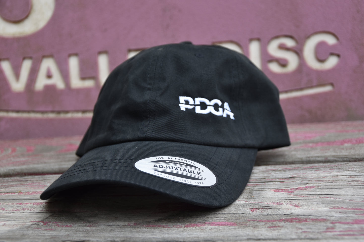 PDGA Adjustable Hat - Small Logo