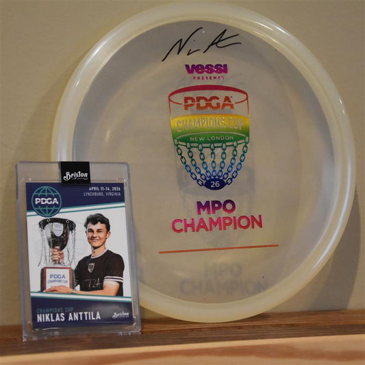 Limited Edition Champions Cup Super-Flex Zone and Brixton Card Set Niklas Anttila