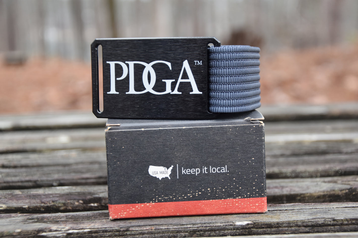 Grip6 Belt - PDGA (old logo large)