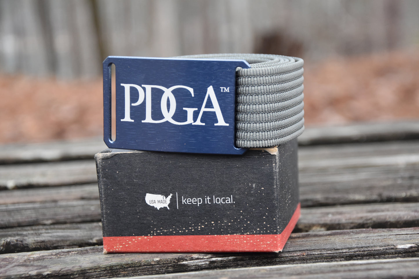 Grip6 Belt - PDGA (old logo large)