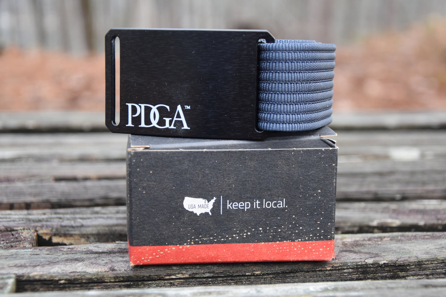 Grip6 Belt - PDGA (old logo small)