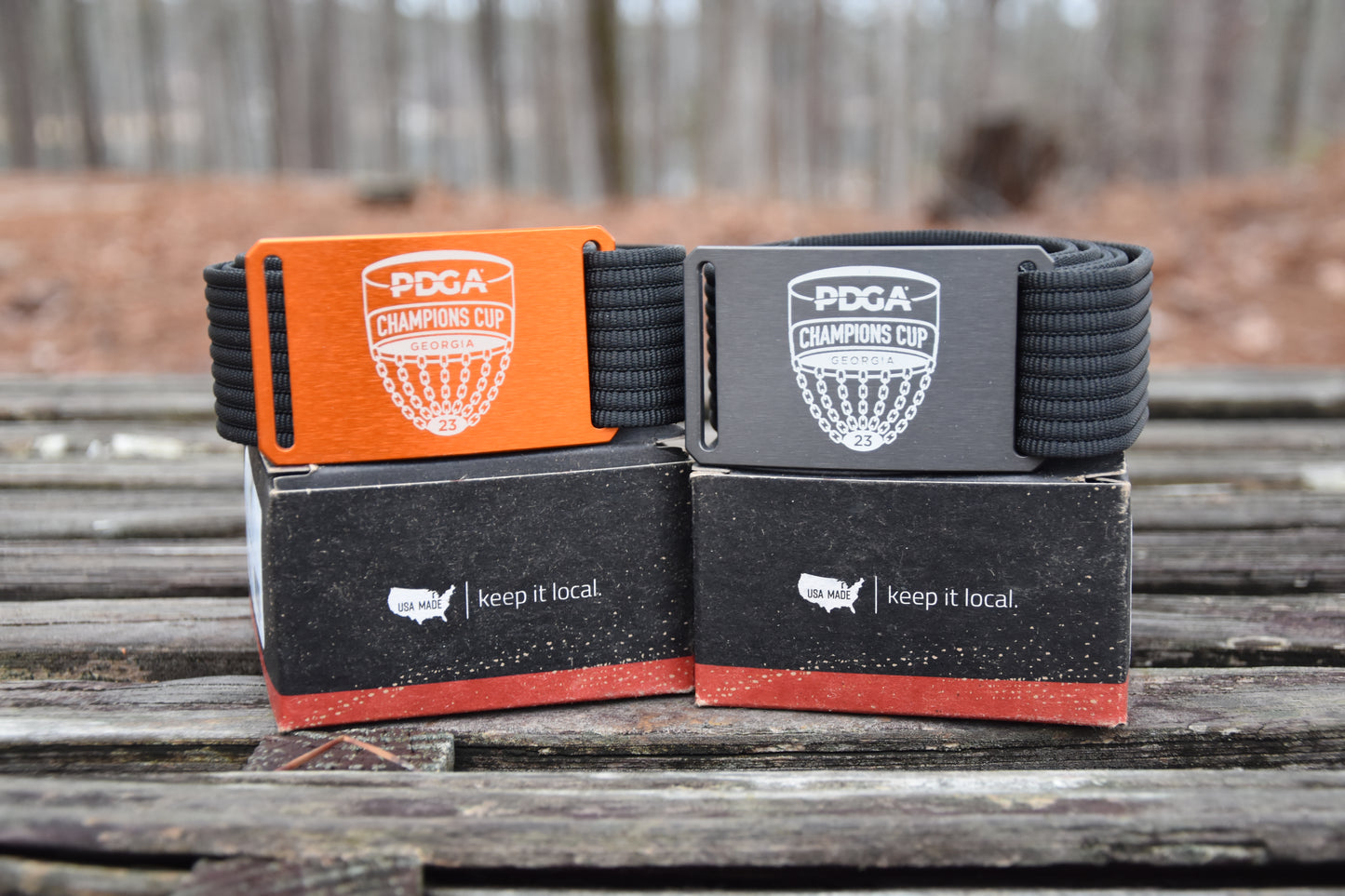 Grip6 Belt - PDGA Champions Cup Logo