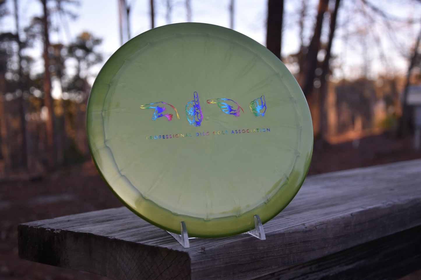 Mint Discs Sublime Alpha - ASL Stamp
