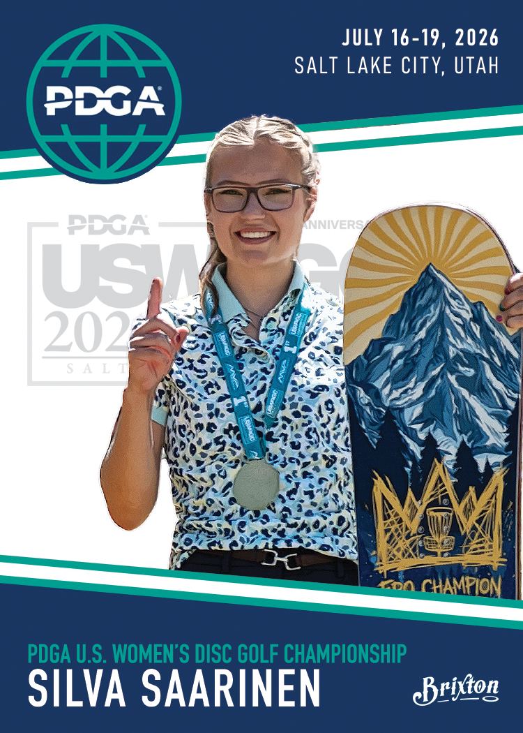 PRE-ORDER: Limited Edition Silva Saarinen 2026 USWDGC MVP Hex and Brixton Card Set